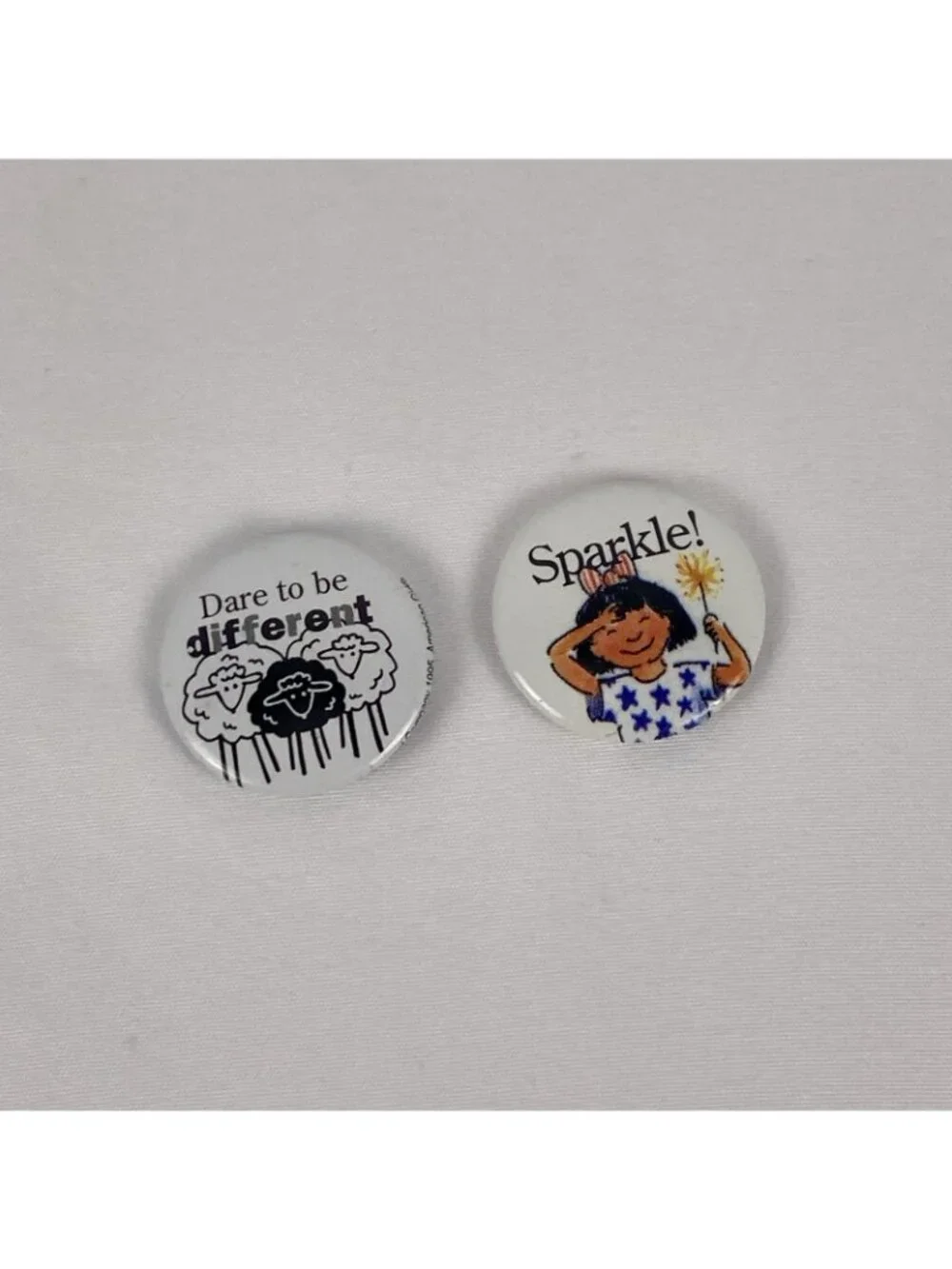 Lot of 14 VTG American Girl Grin Pins--Pleasant Company 1990s Collectibles Lot B